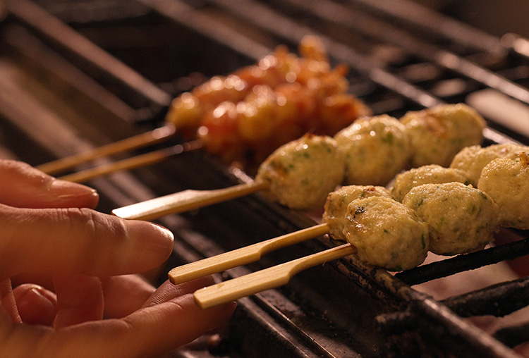 焼きシーン